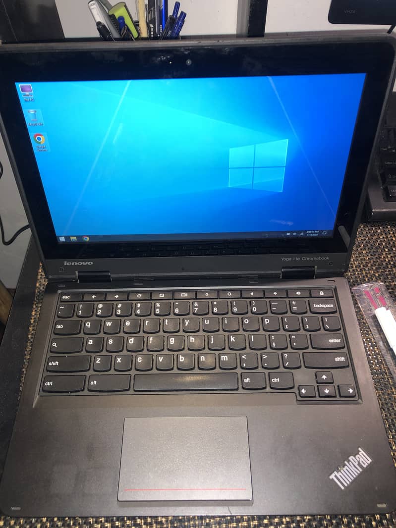 Lenovo Yoga 11e Chromebook Touch 360 Rotateable 0