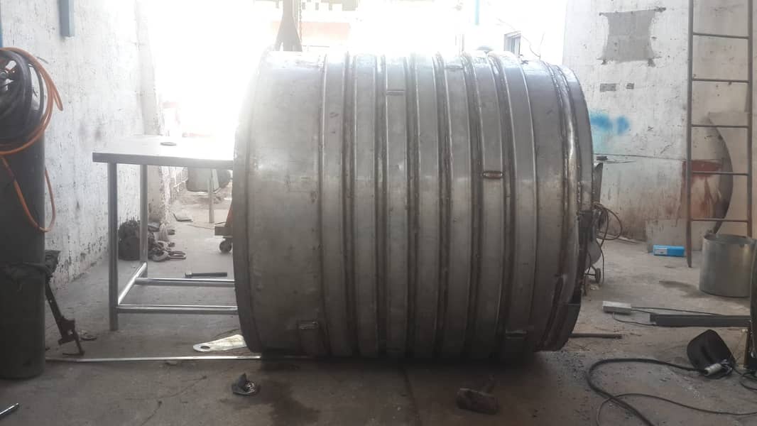 SS stainless steel /  liquid mixer tanks /  powder riban mixer. 10