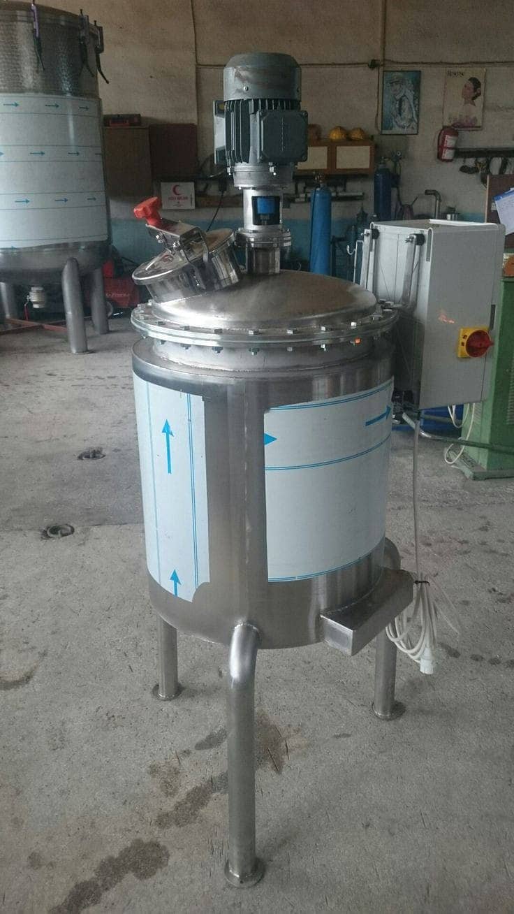 SS stainless steel /  liquid mixer tanks /  powder riban mixer. 12