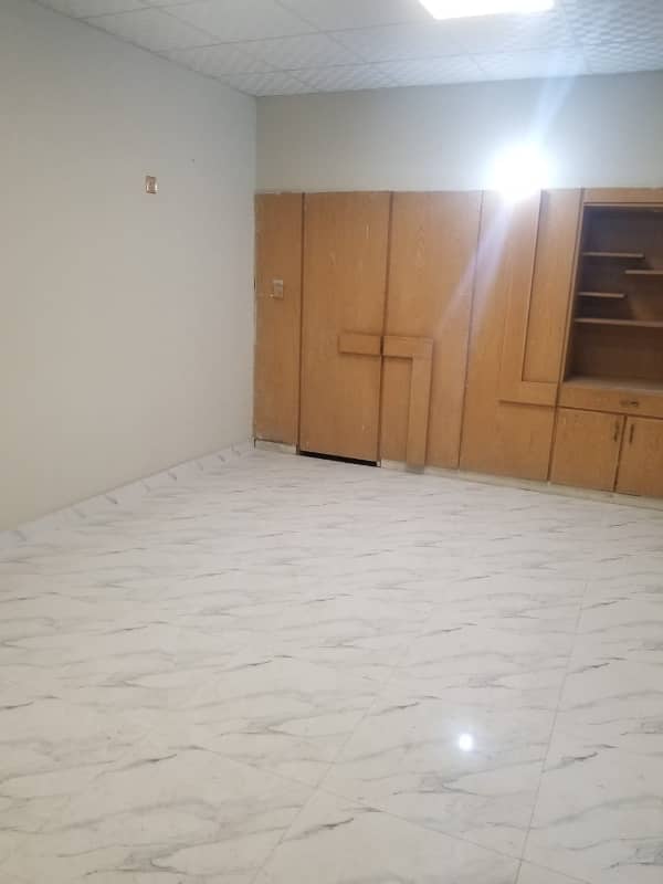 Lower Tiles flooring Office Space Available for Rent on Prime Location In Gulshan e Iqbal Vicinity. 3