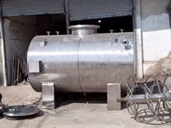 SS stainless steel / liquid mixer tanks / powder riban mixer.