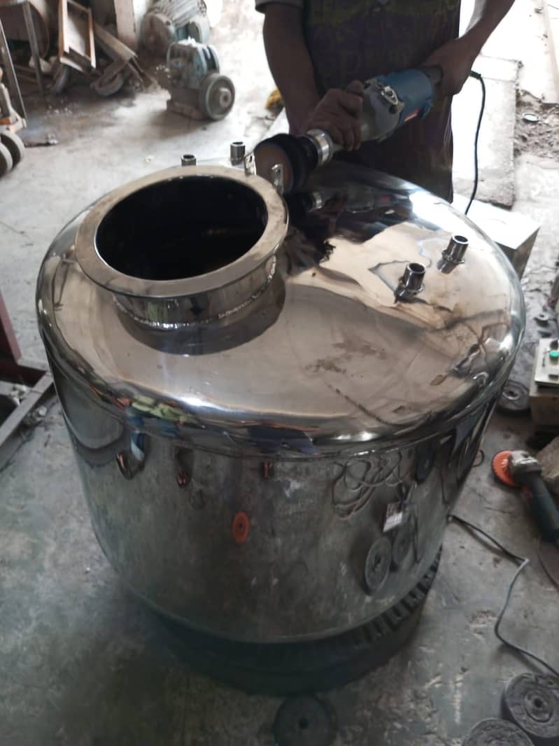 SS stainless steel / liquid mixer tanks / powder riban mixer. 6