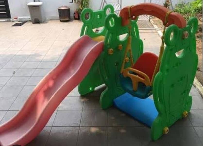 Edy Play Slide & Swing Set Frog- SL-6108 1