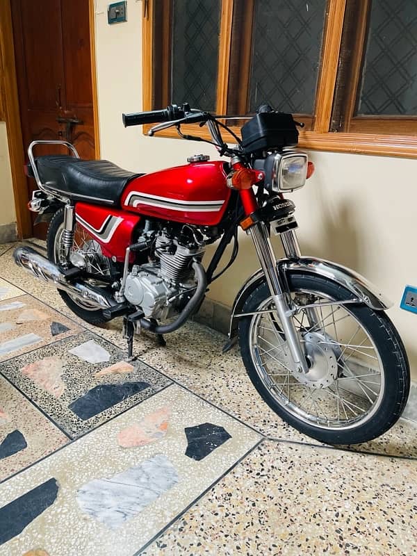 First owner Honda CG 125 4