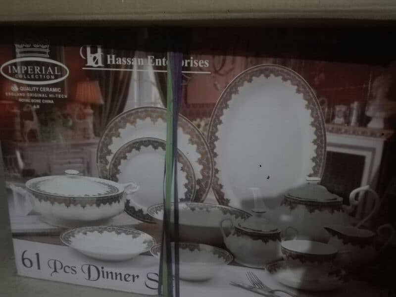 61 pcs Dinner set ( Bone china ) original 2