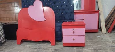 girl bed set. . bed . side table. dressing. . . hanging mirror. 03120688806