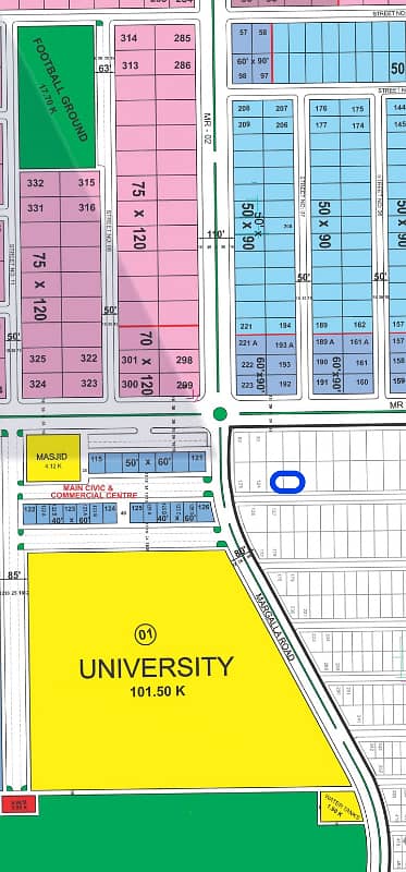 Faisal Hills, Kanal Plot For Sale, 0