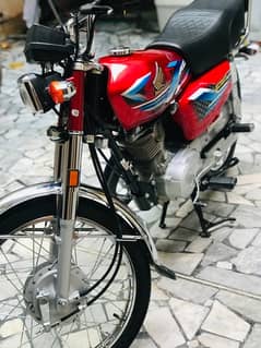 Honda 125 2024 Red colour New condition