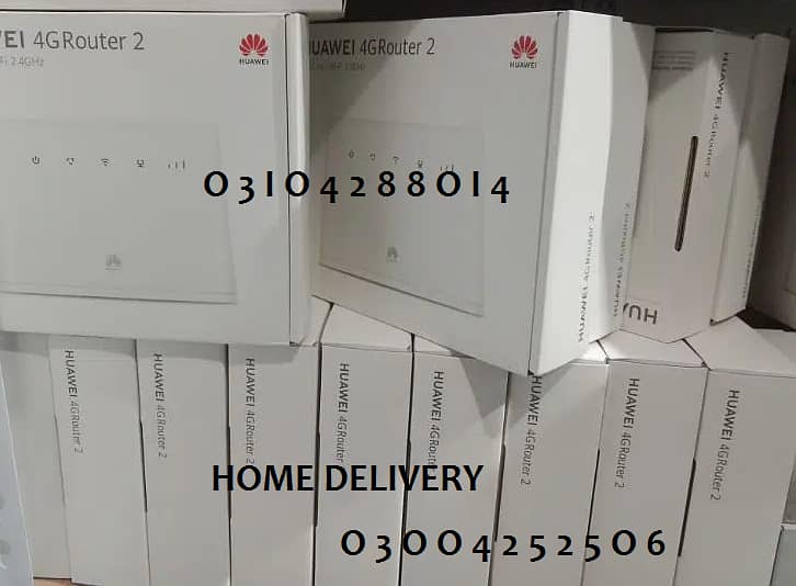 4g Huawei Router b311 Unlock All Zong,jazz Sim Supporting CoD 0