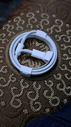 Original C to Lightening cable from box