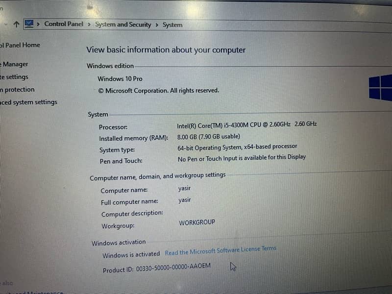 laptop i5 4th generation 1