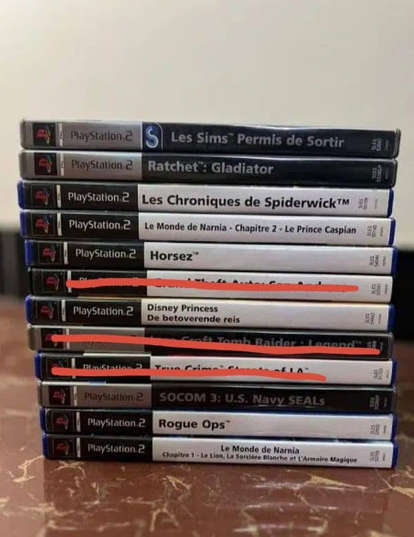 PS2 and PS3 Games 1