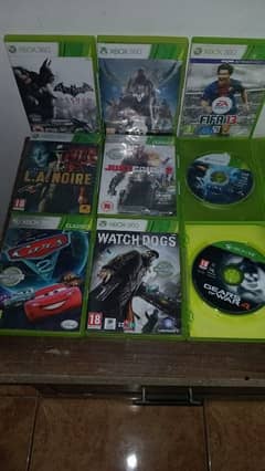 (xbox 360)&(xbox 1)and (ps3) cd's