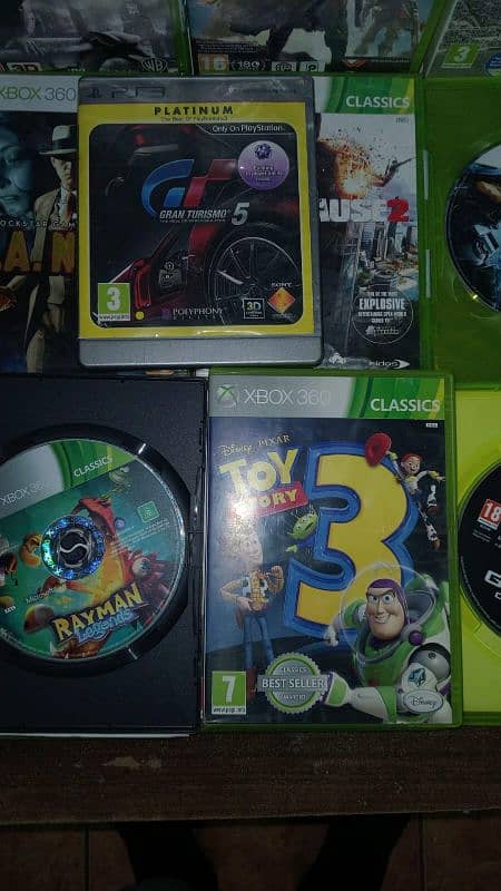 (xbox 360)&(xbox 1)and (ps3) cd's 2