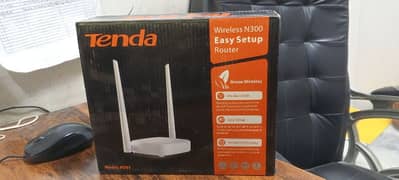 tenda device new condition 2 antena lower price high quality color whi