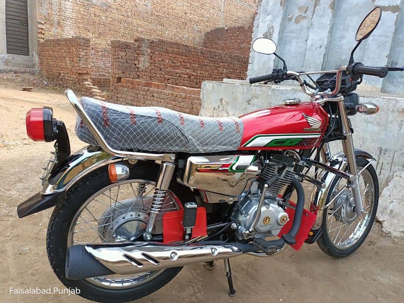 Honda CG125s self start 14