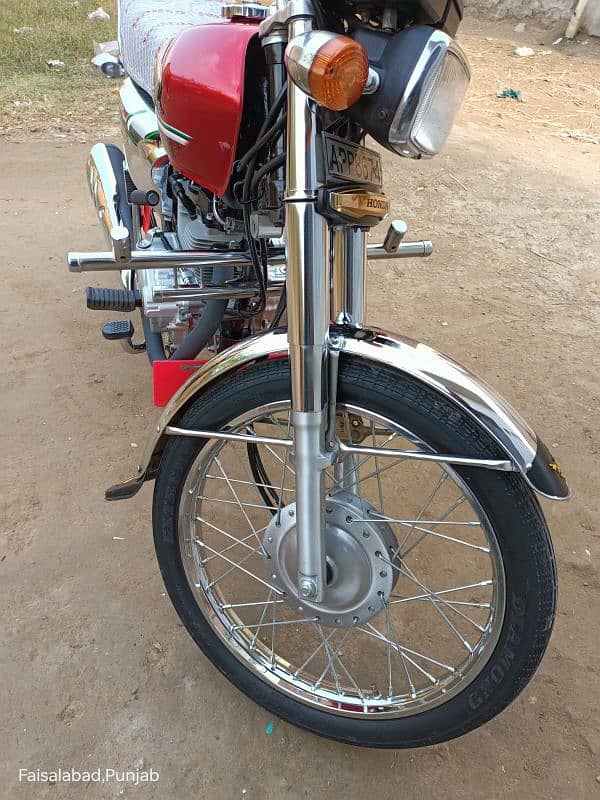 Honda CG125s self start 15