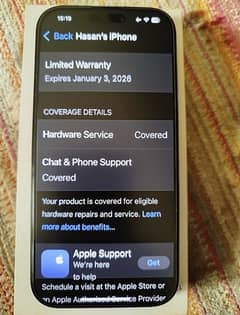 Iphone 16 Pro 128gb JV (10 cycle count)