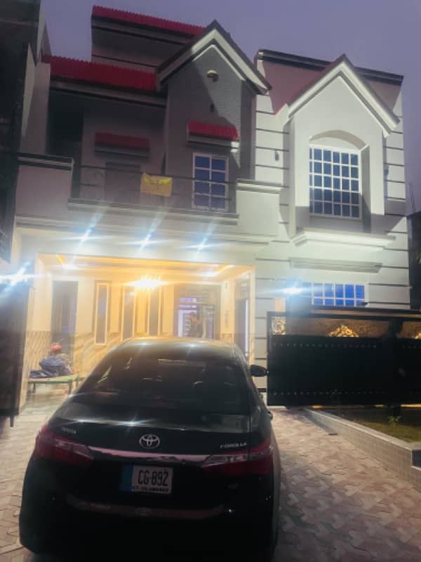 7 Marla Brand New Beautiful Double Storey House Available For Sale At Jinnah Garden 2