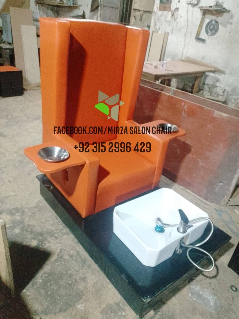 Saloon chair / Barber chair/Cutting chair/Massage bed/ Shampoo unit 17