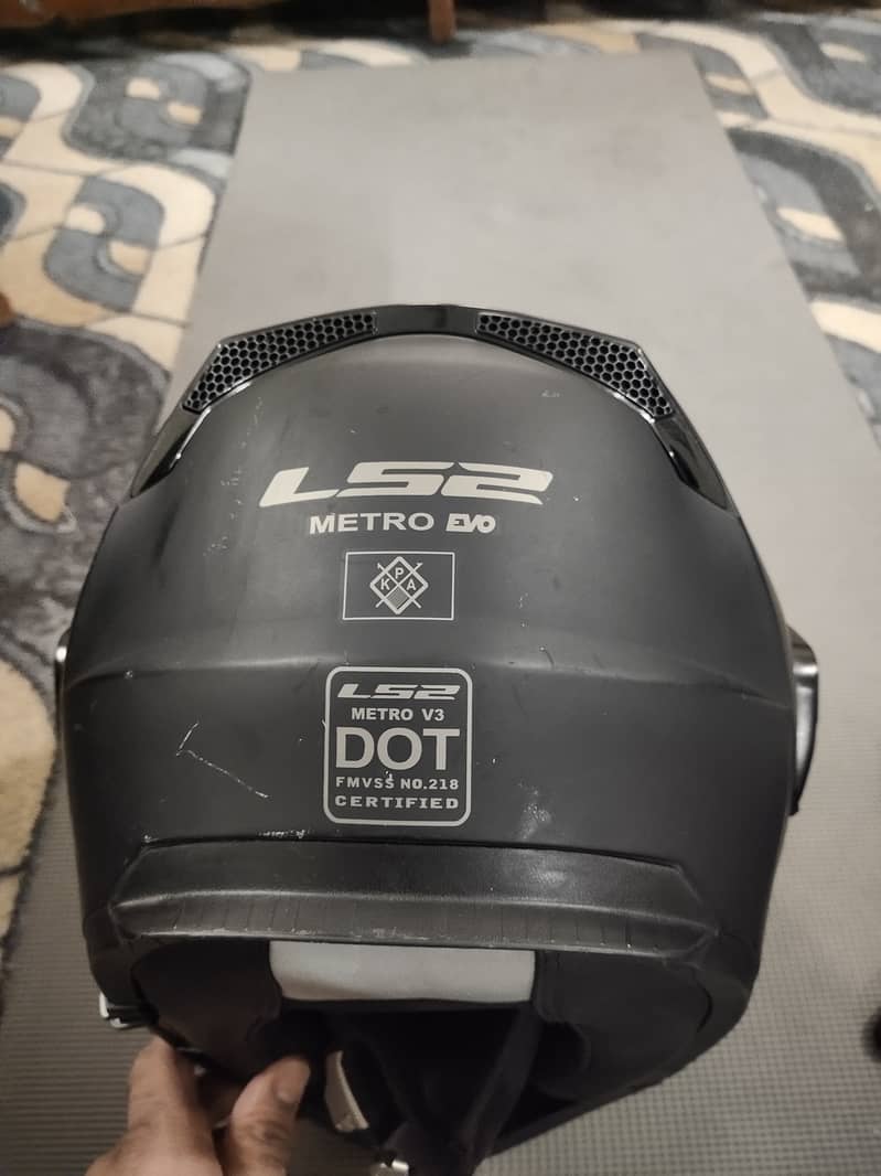 LS2 DOT Metro EVO V3 motorcycle bike helmet 10