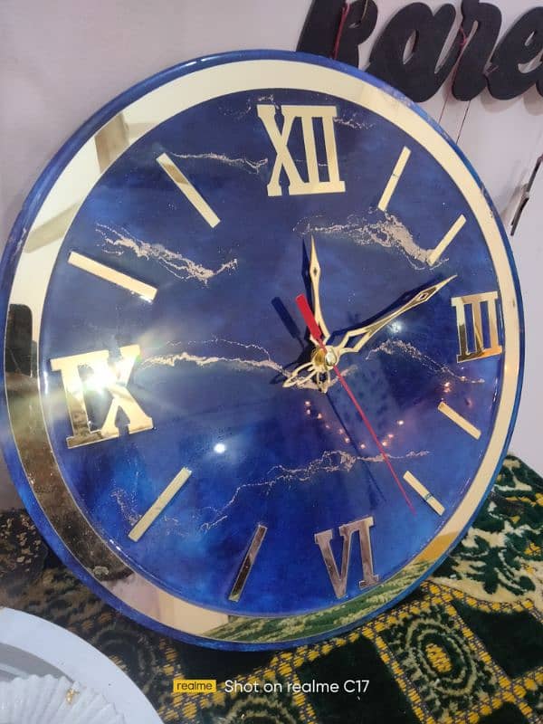 resin clock 5