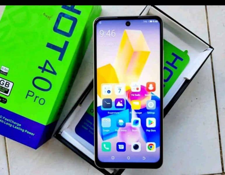 Infinix hot 40pro 256/16 0