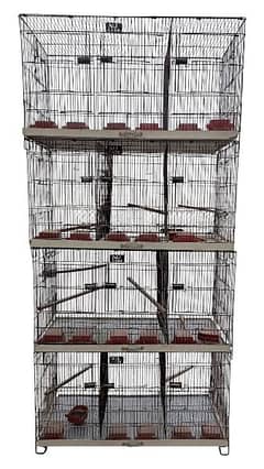 12 portion/12 khana ali birds cage/pinjra 36x18x18 condition 10/10