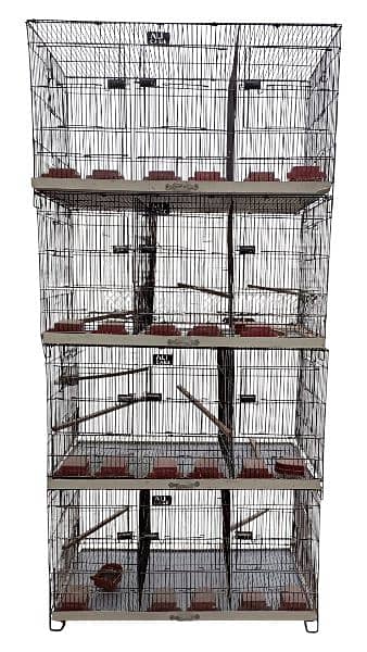 12 portion/12 khana ali birds cage/pinjra 36x18x18 condition 10/10 0