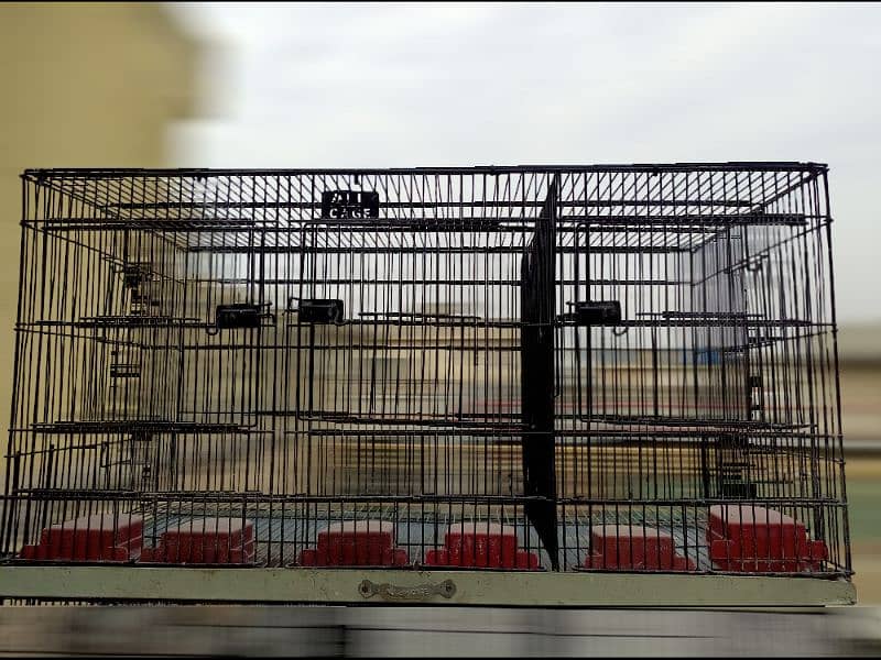 12 portion/12 khana ali birds cage/pinjra 36x18x18 condition 10/10 1