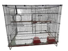 4 portion/4 khana ali birds cage/pinjra 36x18x18 condition 10/10