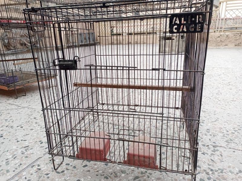 12 portion/12 khana ali birds cage/pinjra 36x18x18 condition 10/10 6