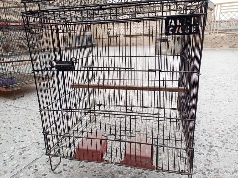 12 portion/12 khana ali birds cage/pinjra 36x18x18 condition 10/10 7