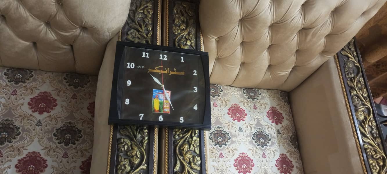 Beautiful BLACK WALLCLOCK (1Ywarranty) 2