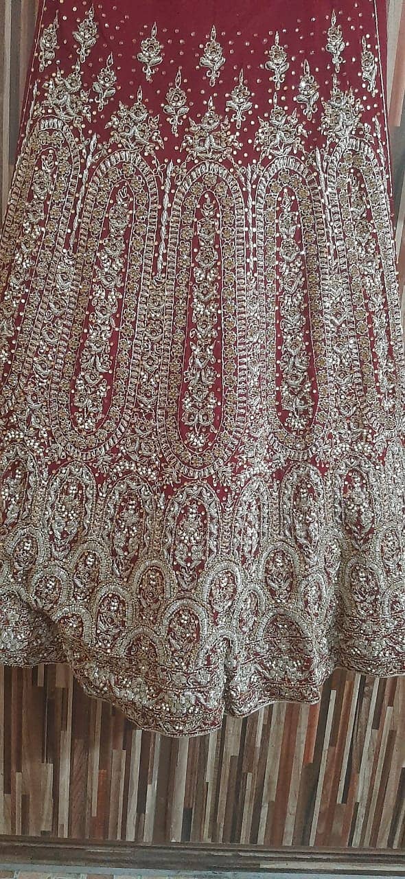 Bridal lehnga / Wedding wear / Barat dress / Bridal lehnga for sale 1