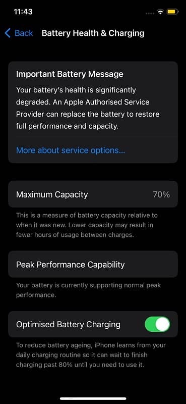 iPhone X - 64Gb - Officially PTA Approved - 70% Health 4