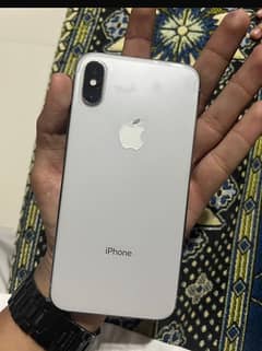 I phone x , 64 gb , color , white ,PTA APPROVED ,condition 10/10