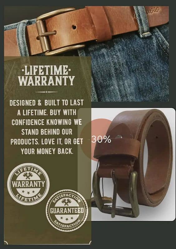 Italian branded belts 50% discount 5