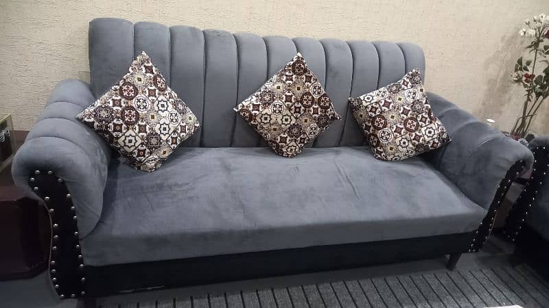 5 seater sofa set sheesham wood 0