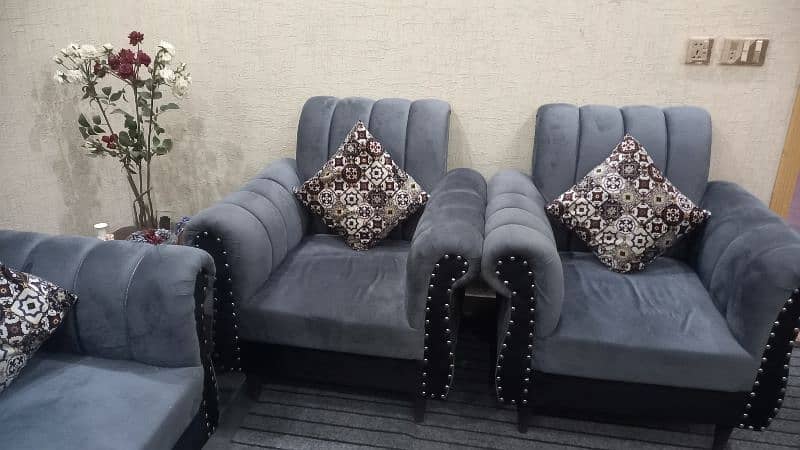 5 seater sofa set sheesham wood 3