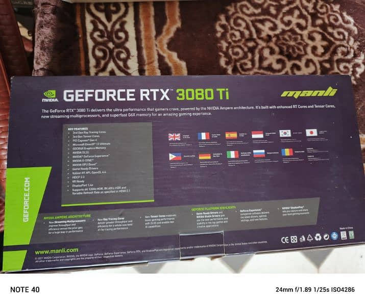 Nvidia RTX 3080Ti is available in 10/10 condition 1