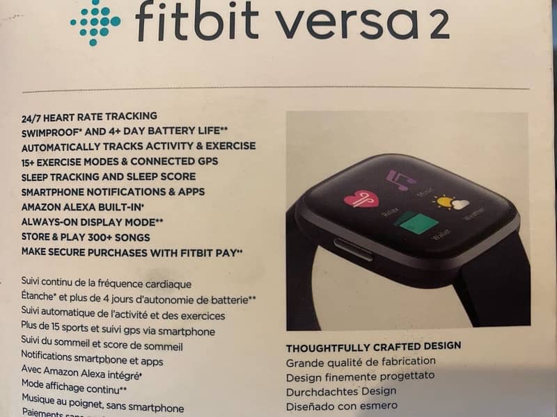 Fitbit Versa 2, Smartwatch 1