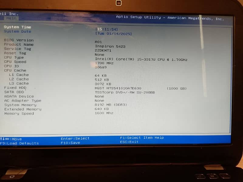 Dell Inspiron 5423 for urgent sale 3