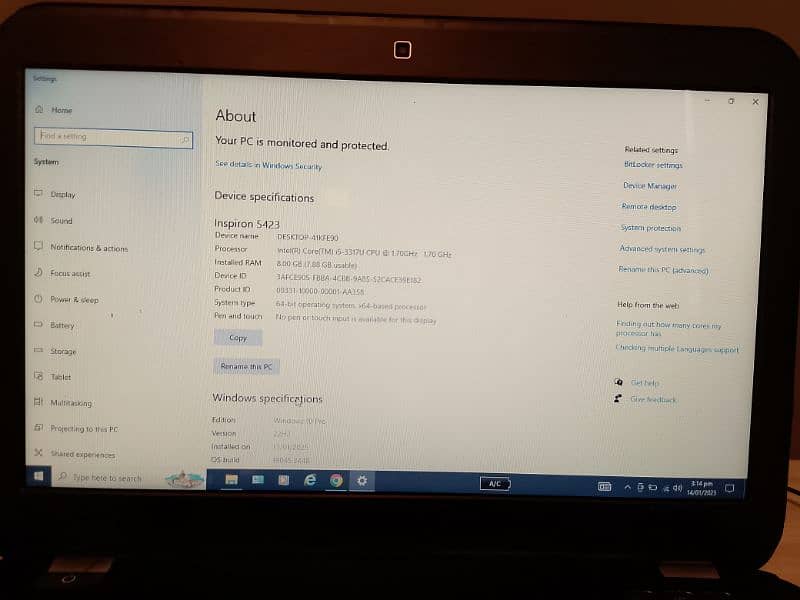 Dell Inspiron 5423 for urgent sale 4