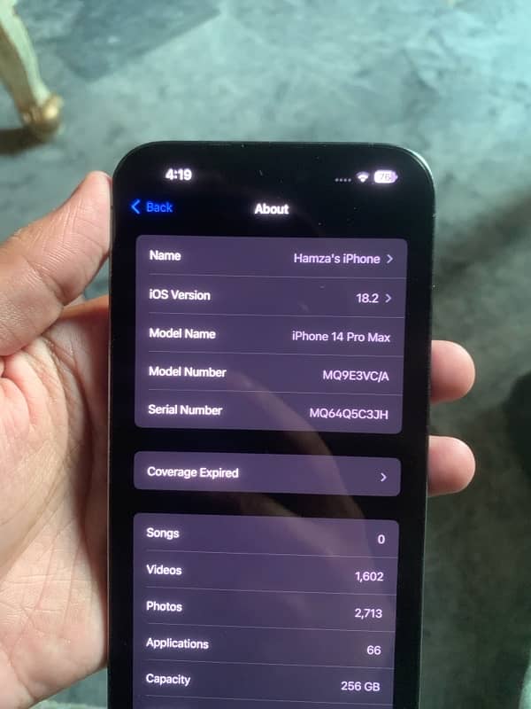 iPhone 14 Pro Max - NON PTA Factory Unlocked - 256 GB Deep Purple 3