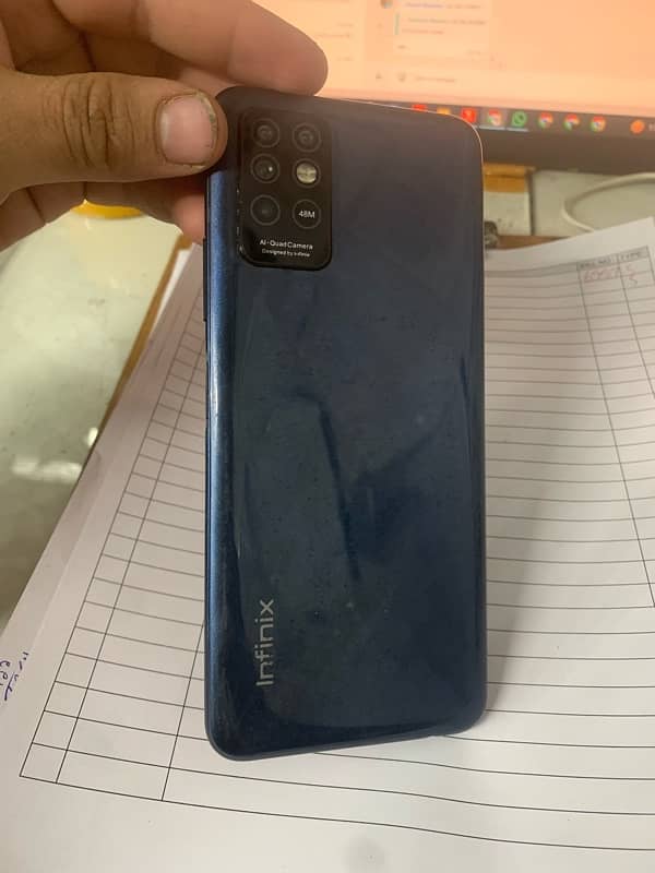 infinix note 8i 6/128 pta with box 4