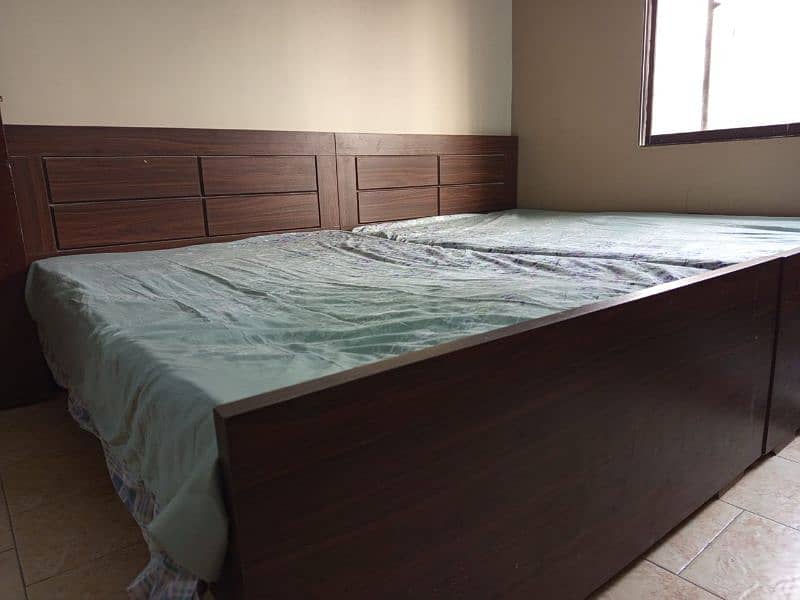 1X2 wooden Single Beds 3