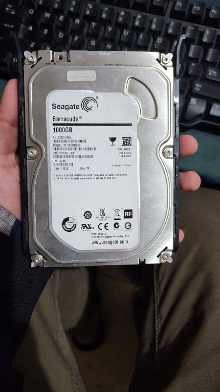 Seagate 1tb Hdd 0