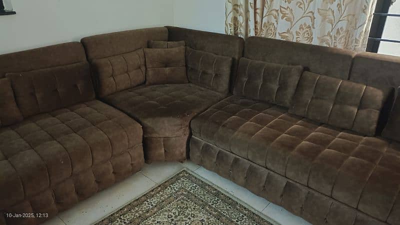 Urgent Moving out sale - 9 seater sofa 1