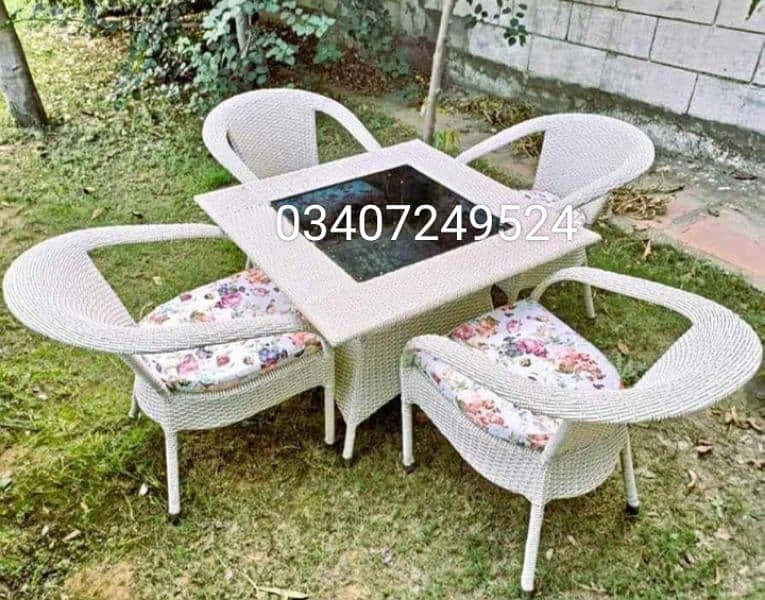 Garden chairs/rattan sofa sets/dining tables/UPVC outdoor furniture 4